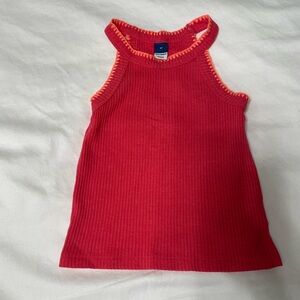 Old Navy Red and Orange Kids Tank Top